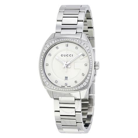 gucci women's watches stainless steel.